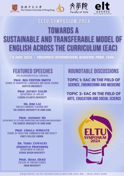 ELTU Symposium Poster